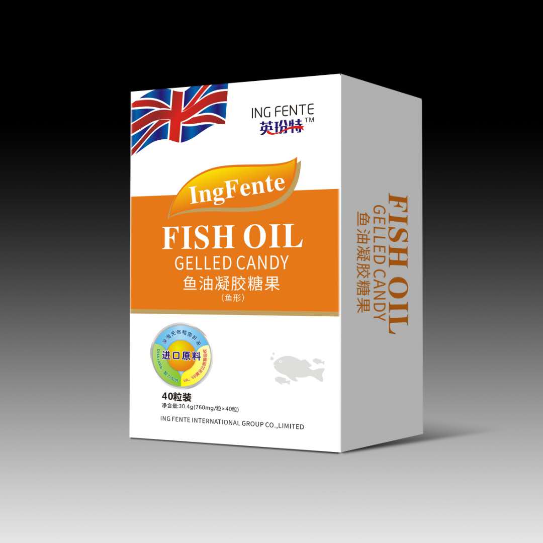 英玢特魚油凝膠糖果