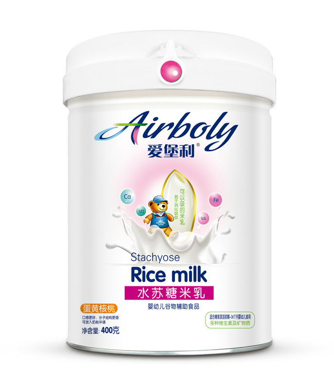 愛堡利蛋黃核桃水蘇糖米乳