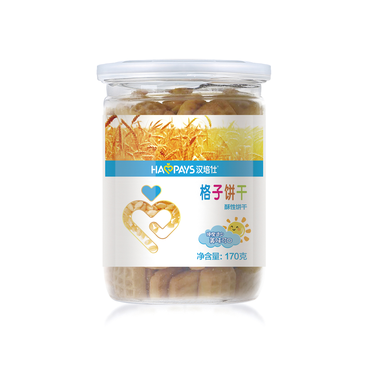 漢培仕格子餅干