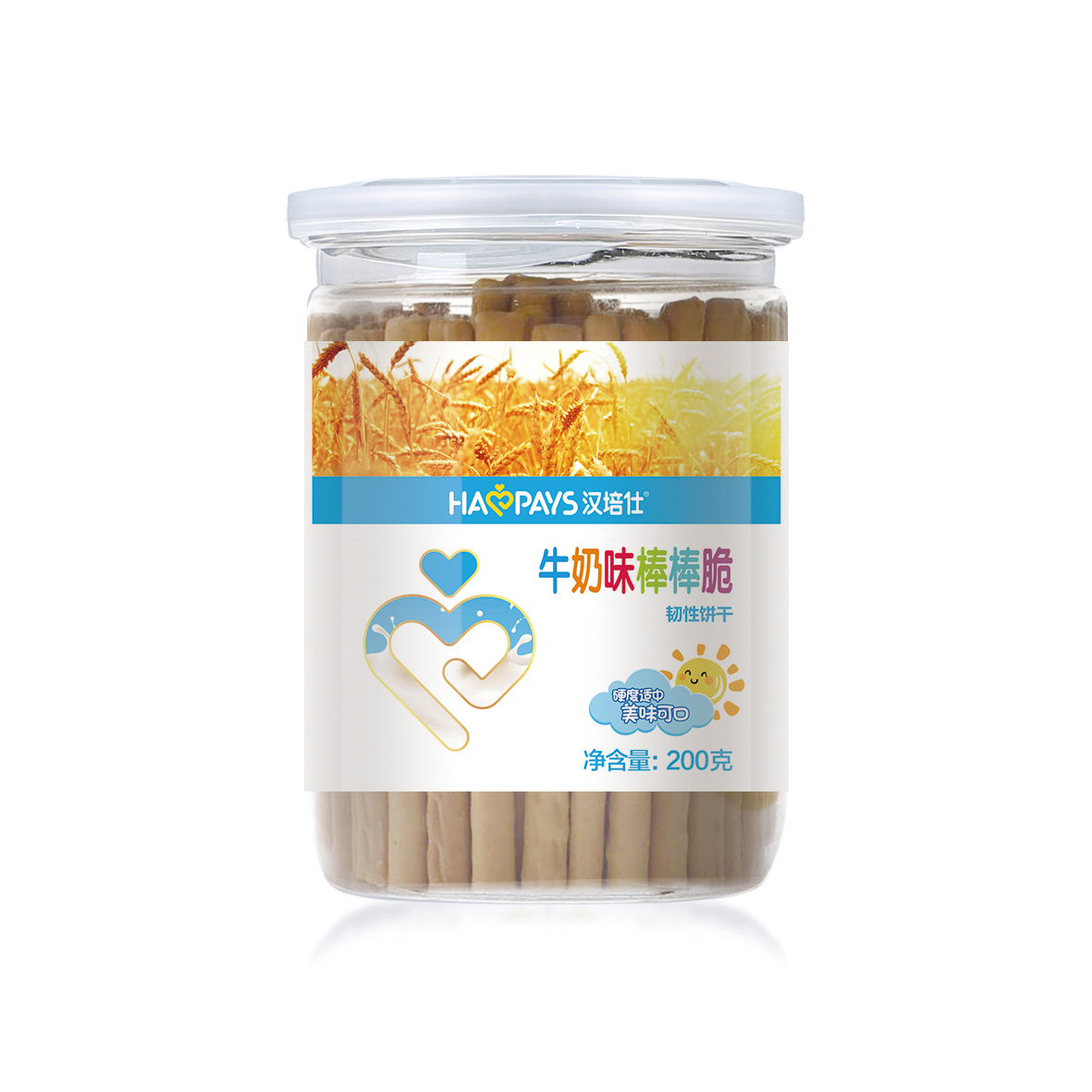 漢培仕牛奶味棒棒脆