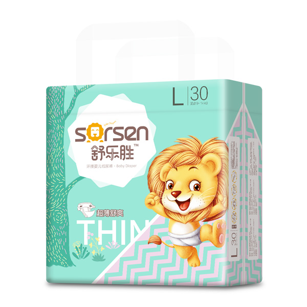 舒樂勝環腰嬰兒紙尿褲小包L30