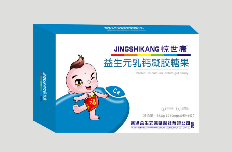 驚世康益生元乳鈣凝膠糖果