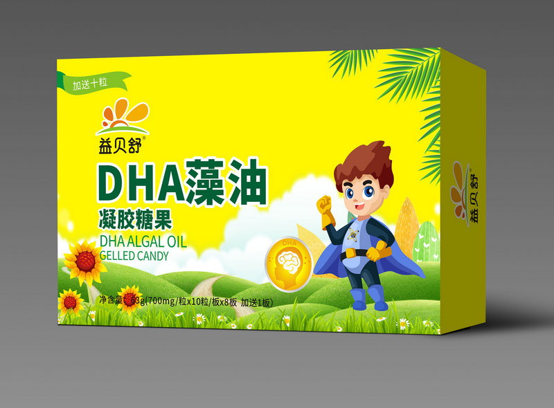 益貝舒DHA藻油凝膠糖果