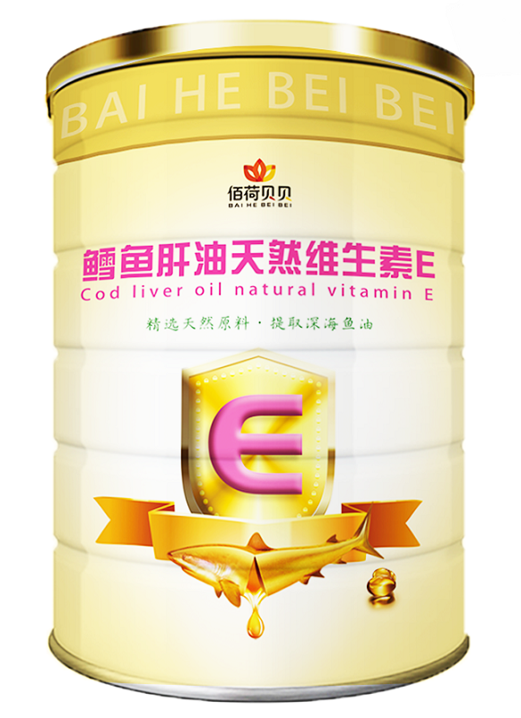 佰荷貝貝鱈魚肝油天然維生素E