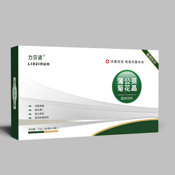 力貝諾蒲公英菊花晶固體飲料