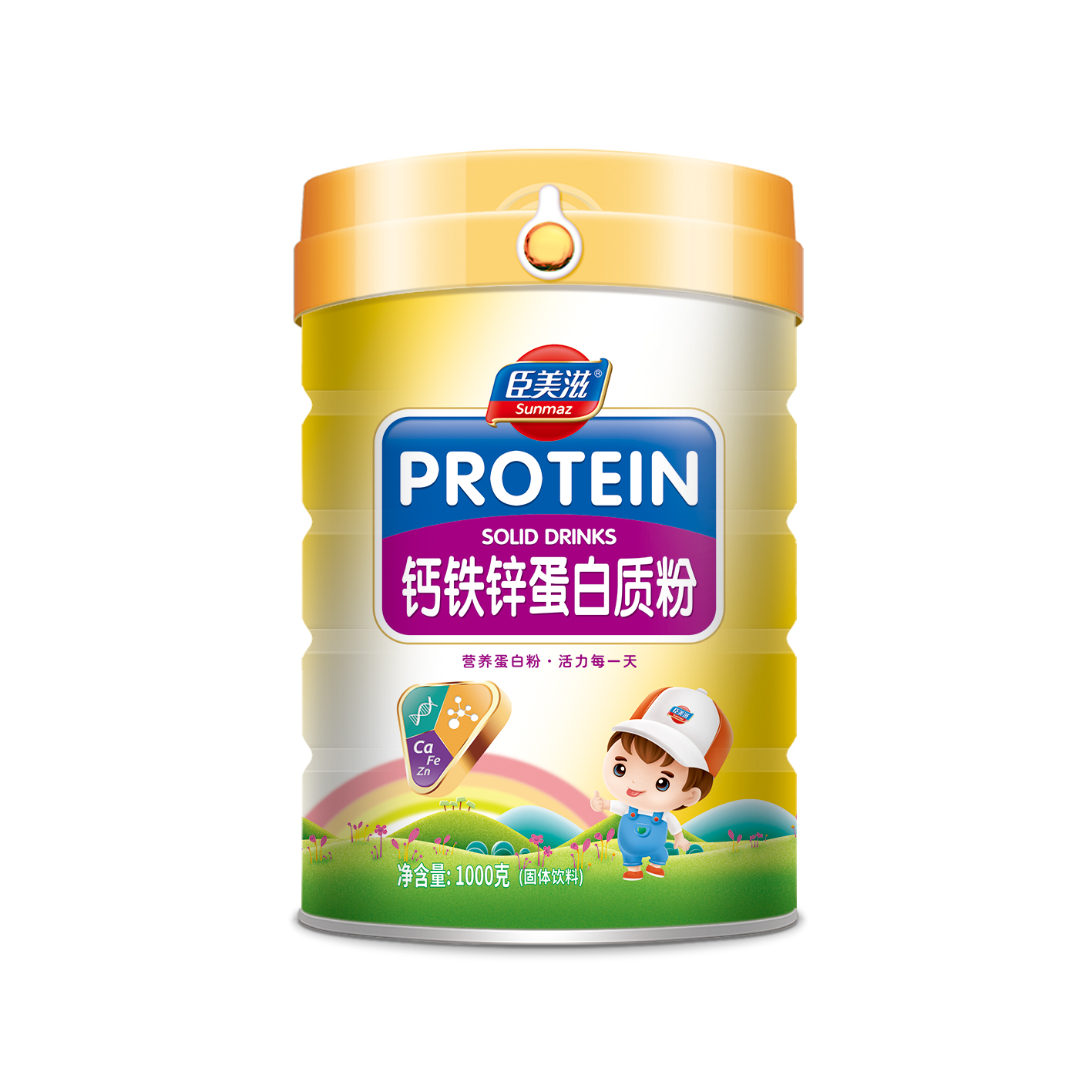 臣美滋鐵鋅鈣蛋白質粉