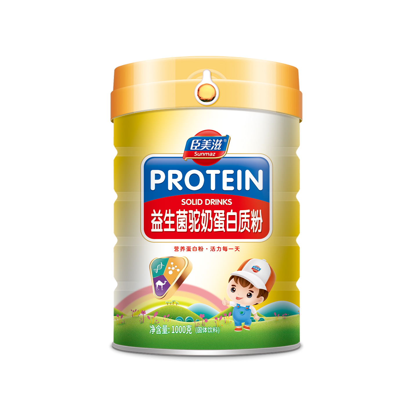 臣美滋益生菌駝奶蛋白質粉