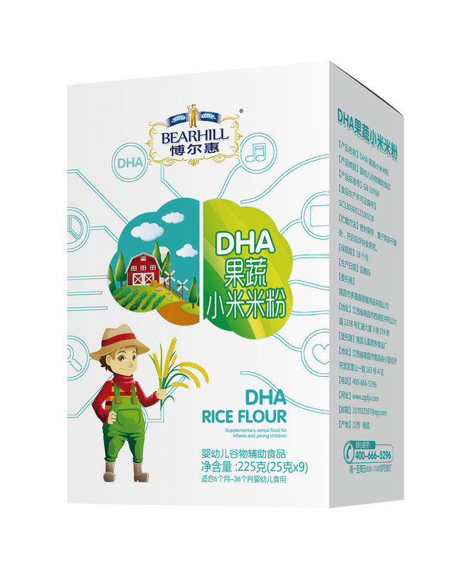 博爾慧DHA果蔬小米米粉