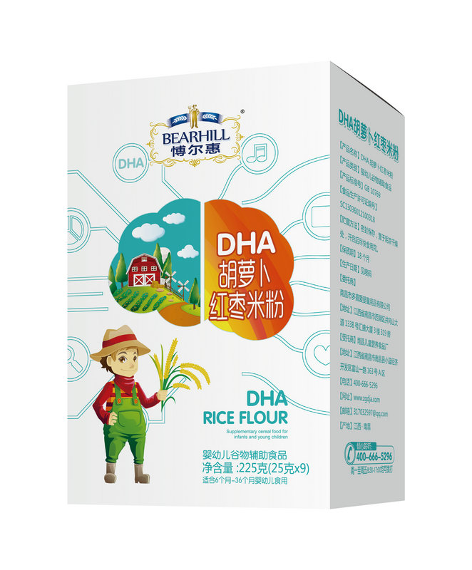 博爾慧DHA米粉盒裝