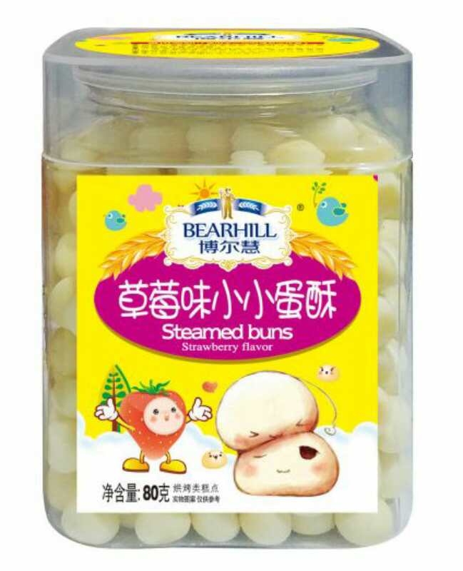 博爾慧草莓味小小蛋酥2