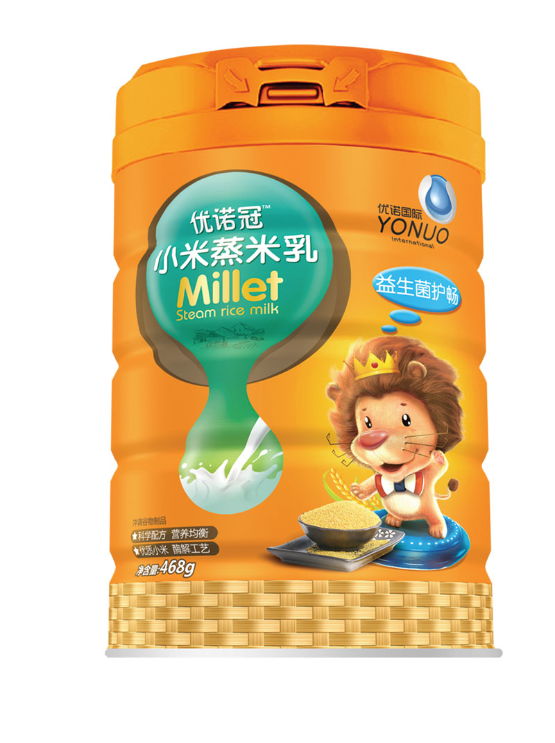 優諾冠益生菌護暢小米蒸米乳