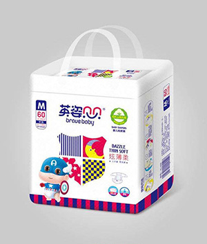 英姿貝貝炫薄柔嬰兒紙尿褲M60片